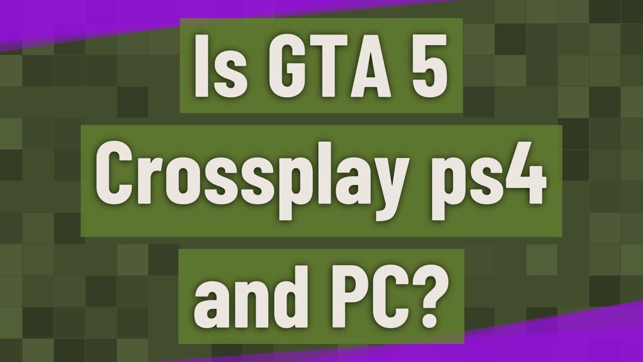 is gta 5 crossplay